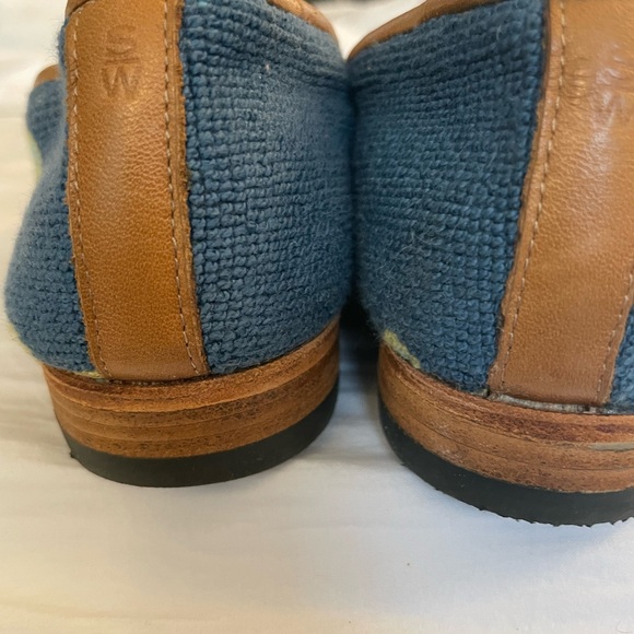 Stubbs & Wootton Blue Turtle Loafers - Picture 6 of 7
